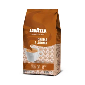 Кава в зернах Lavazza Crema e Aroma, 1 кг, арабіка/робуста, середнє обсмаження