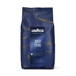 Кава в зернах Lavazza Super Crema, 1 кг, арабіка/робуста, середнє обсмаження